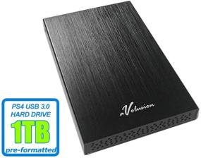 img 3 attached to Avolusion HD250U3 1TB USB 3.0 Portable Gaming PS4 Hard Drive - Plug-and-Play Storage Solution with Pre-Formatted PS4 Compatibility, 2-Year Warranty Included