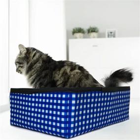 img 3 attached to 🐱 Travel-Friendly Pet Fit For Life Collapsible Cat Litter Box: Portable and Foldable with Bonus Water Bowl