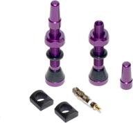 roadup tubeless presta valve purple logo