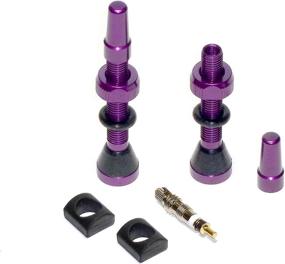 img 4 attached to RoadUp Tubeless Presta Valve Purple