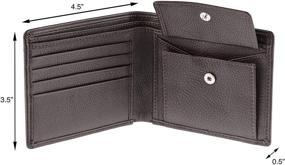 img 1 attached to ARTIZANNI Blacking Handmade Genuine Leather Men's Accessories