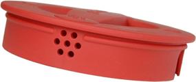 img 2 attached to 🔴 Pyrex 516-RRD-PC Red 2 Cup Measuring Cup Lid - Convenient and Versatile Kitchen Essential