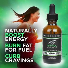 img 1 attached to Keto Natural Energy Drops for Men &amp; Women - Fasting Friendly Pre Workout Energy Boost | Best Diet Drops for Fat Loss, Appetite Suppressant &amp; Metabolism Booster | 100% Natural, Safe Ingredients