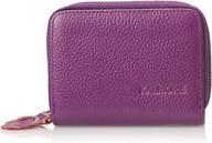 👜 secure your essentials with kalmor double blocking leather women's handbags & wallets logo