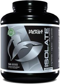 img 4 attached to 💪 Muscle Feast Grass Fed Whey Protein Isolate: Pure European Protein for Fast Absorption, All Natural & Hormone Free – 5lb Unflavored (94 Servings)