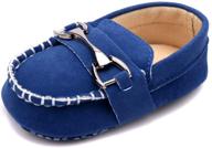 👶 baby boys girls loafers prewalker moccasin crib shoes by lonsoen logo