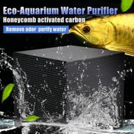 🐟 educatmon eco-aquarium water purifier cube - enhanced filtration & absorption for aquariums, ponds, fish tanks, water tanks, water purification logo