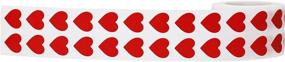 img 3 attached to ❤️ Valentine's Day Crafting & Scrapbooking Red Heart Stickers - 1/2 Inch, Pack of 1,000 Adhesive Stickers