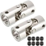 uxcell rotatable universal steering coupler hardware logo