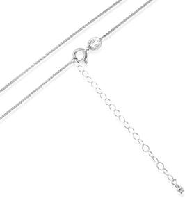 img 3 attached to 💎 Dazzling Sea Ice Sterling Diamond Cut Necklace: Perfect for Boys' Jewelry