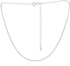 img 4 attached to 💎 Dazzling Sea Ice Sterling Diamond Cut Necklace: Perfect for Boys' Jewelry