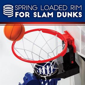 img 2 attached to 🏀 Top-notch Performance Guaranteed: Franklin Sports Basketball Rebounder Automatic Unleashed!
