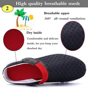 img 2 attached to CELANDA Breathable Sandals Slippers Outdoor