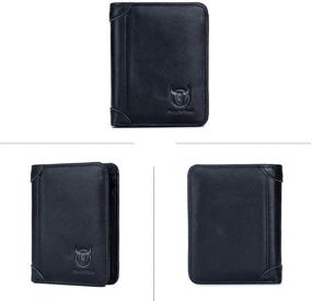 img 3 attached to BULLCAPTAIN Windows Wallets: Stylish and Secure Genuine Men's Accessories