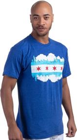 img 2 attached to Vintage Retro Chicago Skyline T Shirt for Men's Clothing - SEO-Enhanced