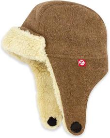 img 2 attached to 🧢 Zutano Fleece Trapper: Stylish Boys' Accessories for Cold Weather