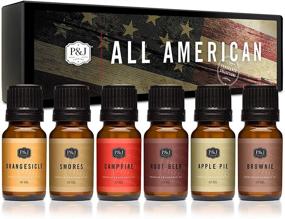 img 1 attached to All-American Fragrance Oil Set by P&amp;J Trading: Ideal for Candle Making, Soap Making, Slime, Diffusers, Home Decor, and Crafts