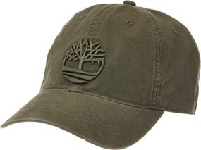 img 4 attached to 🧢 Cool and Comfortable: Timberland Men's Cotton Canvas Baseball Cap