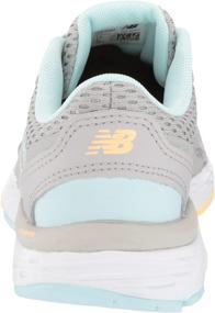 img 2 attached to Стильные и поддерживающие: кроссовки New Balance на шнуровке для девочек