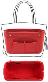 img 4 attached to Organizer Insert Handbag Multi Functional Storage Women's Accessories for Handbag Accessories