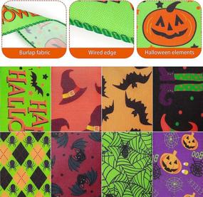 img 2 attached to Halloween Ribbons Printed Pumpkin Grosgrain
