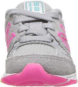 img 3 attached to 👟 Stylish and Supportive: New Balance Running Silver Rainbow Girls' Shoes