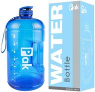 🥤 pak gallon water bottles: stay hydrated and motivated with hydro jug and time-marked water bottles logo