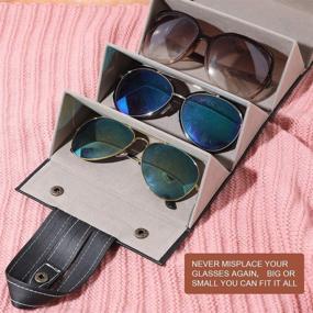 img 2 attached to 🕶️ OptiStash Sunglasses Holder & Glasses Organizer