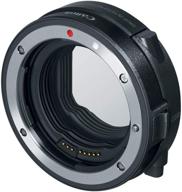 📸 улучшите фотографию с помощью адаптера canon drop-in filter mount adapter ef-eos r с круговым поляризационным фильтром. логотип