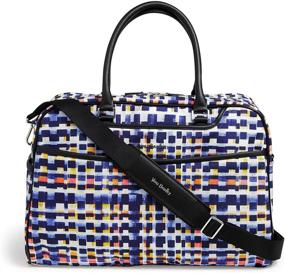 img 2 attached to Essential Vera Bradley Iconic Weekender Bordeaux Travel Accessories for Efficient Packing Organization