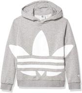 adidas originals trefoil hoodie sweatshirt boys' clothing for fashion hoodies & sweatshirts logo