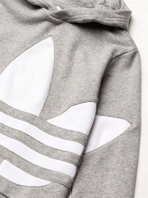 img 2 attached to Adidas Originals Trefoil Hoodie Sweatshirt Boys' Clothing for Fashion Hoodies & Sweatshirts