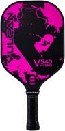 vulcan hybrid pickleball paddle splatter logo