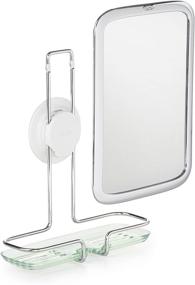 img 3 attached to Enhanced Visibility OXO Good Grips Fogless Shower Mirror