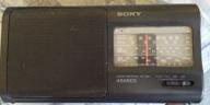 enhance your audio experience with the sony icf-890 4 band fm/am/tv radio logo