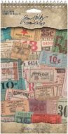 🎫 tim holtz advantus ticket book - idea-olo 335, package of 335 tickets, us one size logo