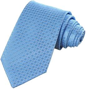 img 4 attached to KissTies Wedding Necktie Pocket Square Men's Accessories for Ties, Cummerbunds & Pocket Squares