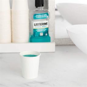 img 2 attached to [200 Pack] 5 Ounce Paper Hot Cups - Disposable Coffee Cup for Bathroom, Espresso, Mouthwash, Rinsing, Cups