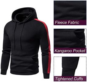 img 3 attached to Jogging Sweatsuits Hoodies Jackets Athletic