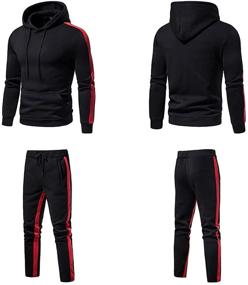 img 1 attached to Jogging Sweatsuits Hoodies Jackets Athletic