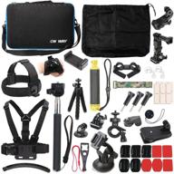 📷 ultimate 50-in-1 outdoor sports accessories kit for gopro hero 10/9/8/7/6/fusion/5/session/4/3/dji/hero+ sj4000/5000/6000/xiaomi yi/akaso/apeman/dbpower/sony sports dv and more logo