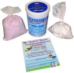 img 1 attached to Beginner's Life 🎨 Casting Kit Featuring Alja-Safe Alginate