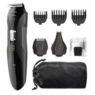 🧔 remington all-in-one grooming kit pg6025: lithium powered 8 piece set - trimmer, shaver, clippers, beard & stubble combs logo