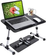 🛏️ diverse top bed desk - portable laptop stand for bed & couch - foldable tray for sofa couch floor logo
