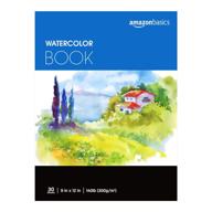 amazon basics watercolor pad sheets logo