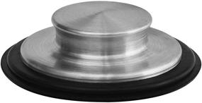 img 4 attached to 🚰 Стопор для кухонной мойки из нержавеющей стали - диаметр 3 3/8 дюйма (8.57 см), идеально подходит для стандартного отверстия в кухонном сливе размером 3 1/2 дюйма (3.5 дюйма).