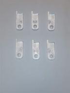 🔒 6 pack clear toggle switch plate cover guard - prevents accidental switching on or off, safeguarding your lights or circuits логотип