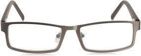 img 2 attached to 👓 Foster Grant Rectangular Multifocus Reading Glasses for Men