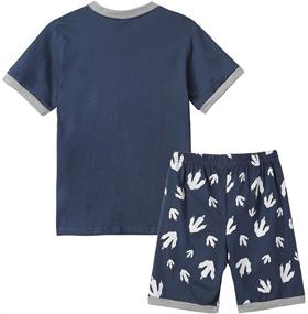 img 3 attached to MyFav Cotton Sleepwear: Cool Summer Skateboard Boys' Clothing for Comfortable Slumber