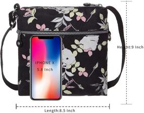 img 1 attached to 👜 Women's Lightweight Medium Crossbody Handbags & Wallets with Multiple Pockets - Shoulder Bags for Better Organization